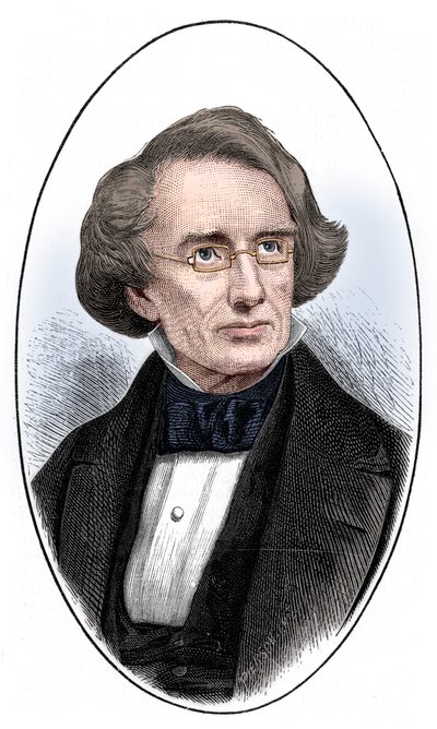Samuel Finley Breese Morse, amerikanischer Künstler und Erfinder, 1873 von Unbekannt