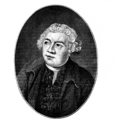 Samuel Foote, englischer Dramatiker, Schauspieler und Theaterleiter, ca. 1875-1878 von Unbekannt