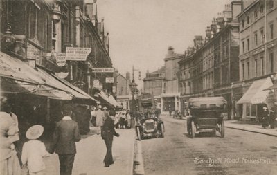 Sandgate Road, Folkestone, spätes 19. - frühes 20. Jahrhundert von Unbekannt
