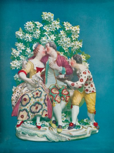 Szene aus der italienischen Komödie, um 1770 von Unbekannt