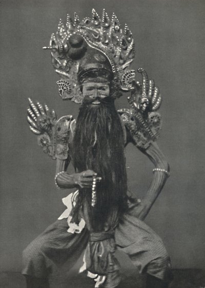 Schauspieler als Guruswamin der oberste der geistlichen Lehrer, 1926 von Unbekannt