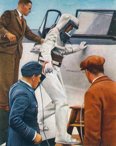 Versiegelter Fliegeranzug, 1938 von Unbekannt