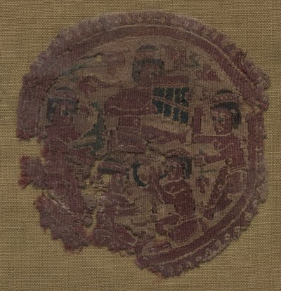 Segmentum mit Musikern, 650 - 899 von Unbekannt