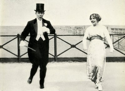 Seymour Hicks und Ellaline Terriss, ca. 1907, 1947 von Unbekannt