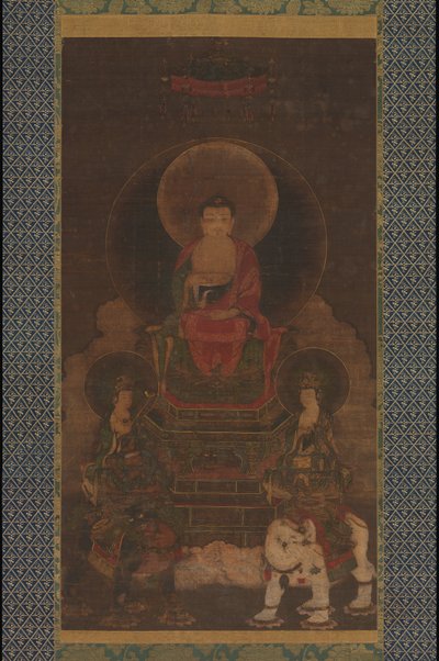 Shaka Shakyamuni Triade, 13. Jahrhundert von Unbekannt
