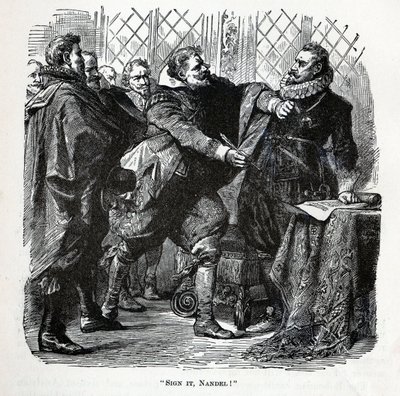 Unterschreib es, Nandel!, 1882 von Unbekannt