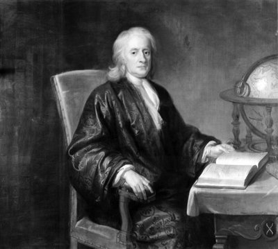 Sir Isaac Newton, englischer Mathematiker und Physiker, ca. 1720 von Unbekannt