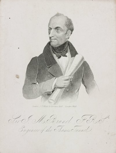 Sir Marc Isambard Brunel, französisch-britischer Ingenieur und Erfinder, ca. 1810er von Unbekannt