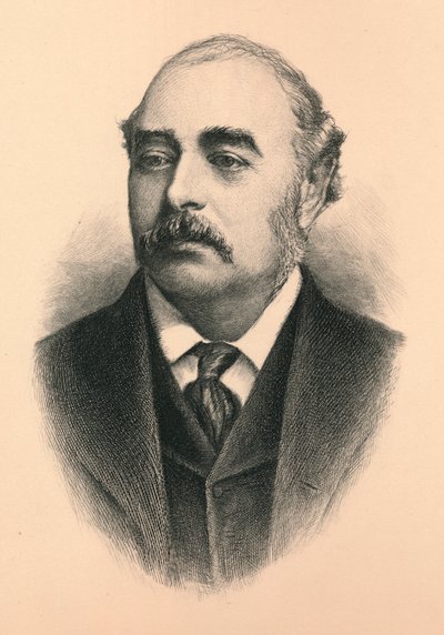 Sir Matthew White Ridley, 1. Viscount Ridley 1842-1904, britischer konservativer Politiker von Unbekannt