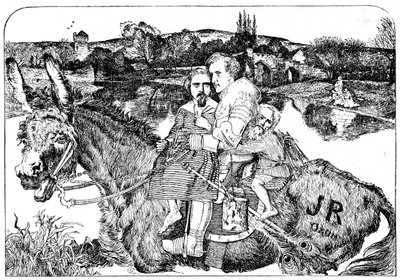 Parodie auf Sir Isumbras und die P.R.B., 1923 von Unbekannt
