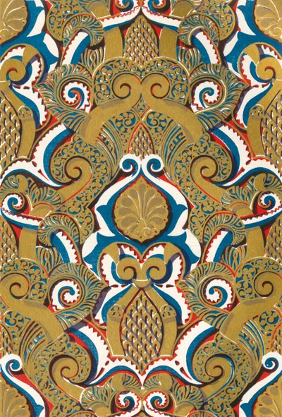 Soffit des großen Bogens am Eingang des Hofes des Fischteichs, 1907 von Unbekannt
