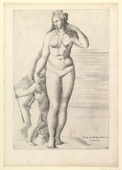 Speculum Romanae Magnificentiae: Venus und Eros von Unbekannt
