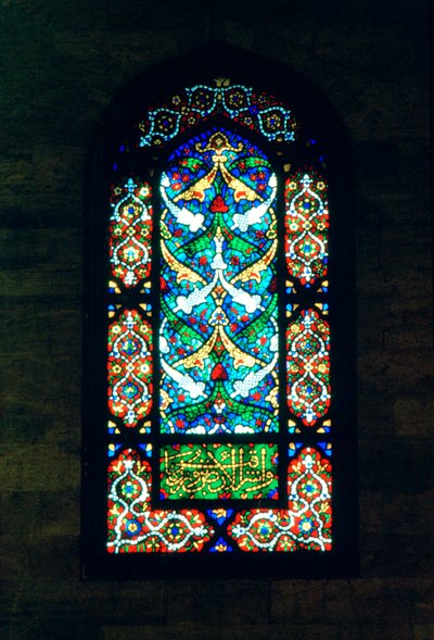 Buntglasfenster, Suleymaniye-Moschee, 1557 von Unbekannt