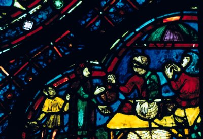 Buntglas, Kathedrale von Chartres, Chartres, Frankreich von Unbekannt