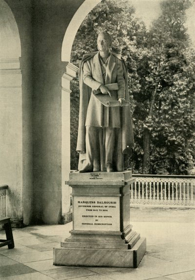 Statue von Lord Dalhousie von Unbekannt