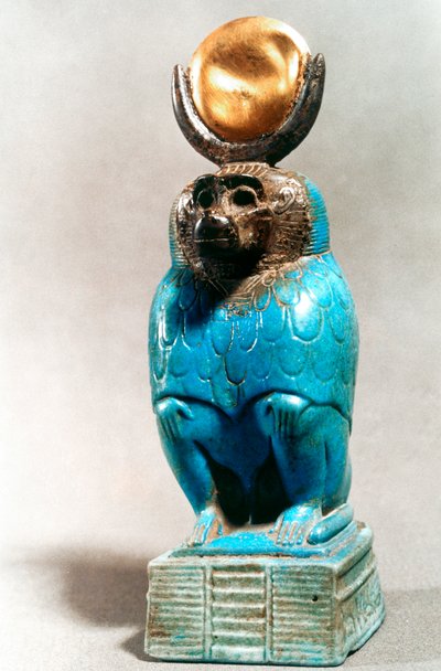 Statue des altägyptischen Gottes Thot in Pavianform von Unbekannt