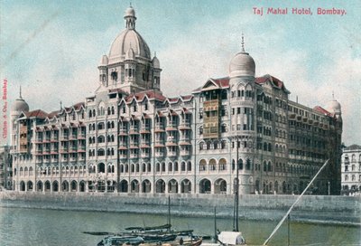 Taj Mahal Palace Hotel, Bombay, Indien, 20. Jahrhundert von Unbekannt