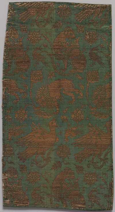 Textil, Italienisch, spätes 14. bis frühes 15. Jahrhundert von Unbekannt