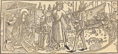 Die Anbetung der Könige von Unbekannt