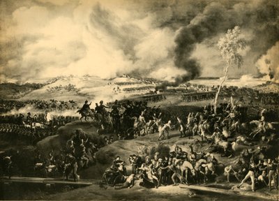 Die Schlacht von Borodino, 7. September 1812, 1921 von Unbekannt