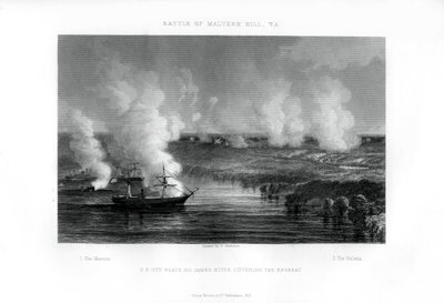Die Schlacht von Malvern Hill, Virginia, 1. Juli 1862, 1862-1867 von Unbekannt