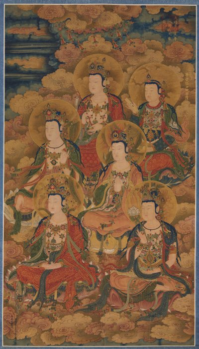 Die Bodhisattvas der zehn Stufen zur vollkommenen Erkenntnis von Unbekannt