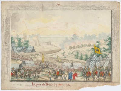 Die Eroberung der Festung Brailov am 7. Juni 1828 von Unbekannt