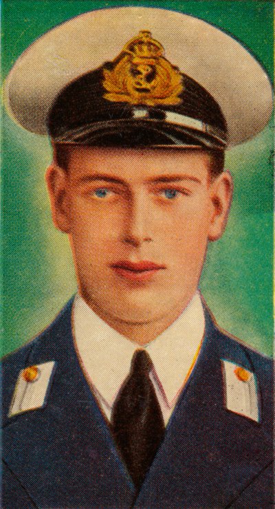 Der Herzog von Kent als Seekadett in der Royal Navy, ca. 1920er von Unbekannt