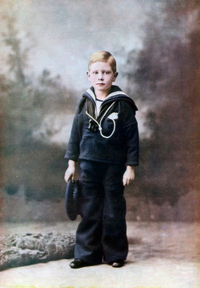 Der Herzog von York, sechs Jahre alt, 1901-1902 von Unbekannt