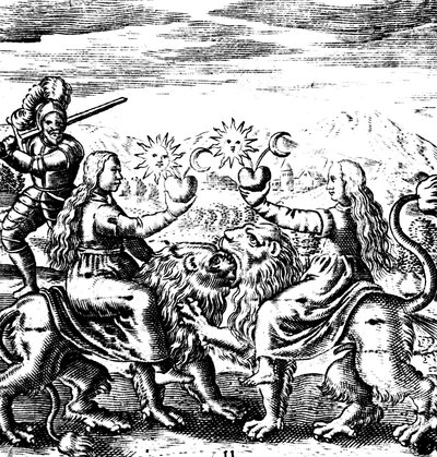 Der elfte Schlüssel von Basil Valentine, legendärer deutscher Mönch und Alchemist des 15. Jahrhunderts, 1651 von Unbekannt