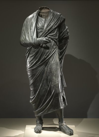 Der Kaiser als Philosoph, wahrscheinlich Marcus Aurelius regierte 161-180 n. Chr., ca. 180-200 n. Chr. von Unbekannt