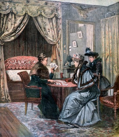 Die Wahrsagerin, 1892 von Unbekannt