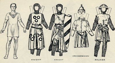 Die Galerie der britischen Kostüme: Wie die Engländer zur Zeit von König John gekleidet waren, ca. 1934 von Unbekannt