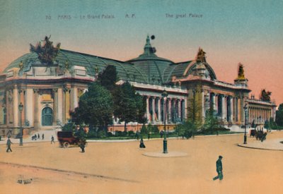 Das Grand Palais, Paris, ca. 1920 von Unbekannt