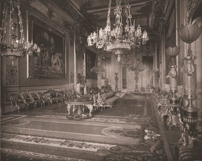 Der große Empfangsraum, Windsor Castle, Berkshire, 1894 von Unbekannt