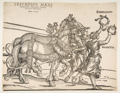 Der große Triumphwagen von Unbekannt