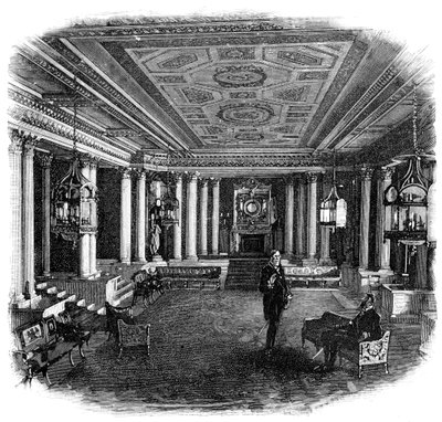 Die Marmorgalerie, Buckingham Palace, 1900 von Unbekannt
