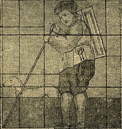 Der Hausierer und sein Hund, ehemals in der Lambeth Kirche, ca. 1878 von Unbekannt