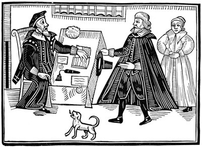 Der Proktor und Parator, 1641 von Unbekannt