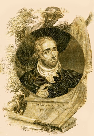 Der ehrenwerte Charles James Fox, 1749-1806, 1816 von Unbekannt