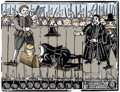 Das königliche Martyrium, aus einer Ballade von 1648 von Unbekannt