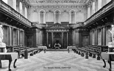 Das Senatshaus, Cambridge, Cambridgeshire von Unbekannt