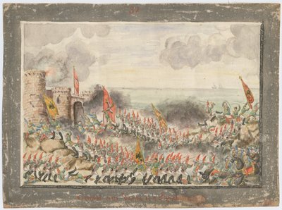 Die Belagerung von Varna im September 1828, 1829 von Unbekannt