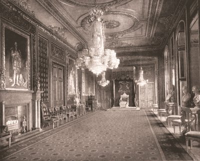 Der Thronsaal, Windsor Castle, Berkshire, 1894 von Unbekannt