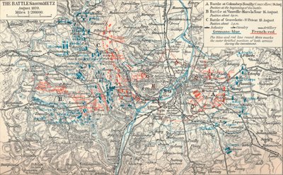 Der Krieg von 1870-71. Nach den Plänen des preußischen Generalstabs und anderen Quellen, 1907 von Unbekannt