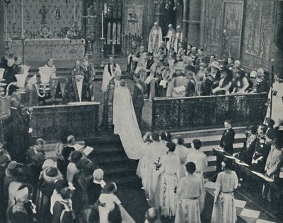 Die Hochzeit unseres Königs und unserer Königin, 1923 von Unbekannt