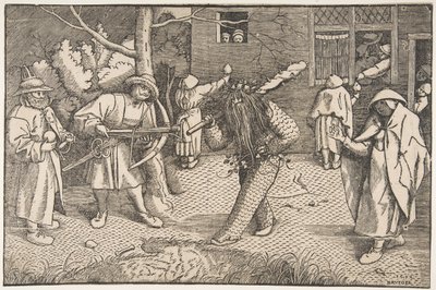 Der wilde Mann oder die Maskerade von Orson und Valentin, 1566 von Unbekannt