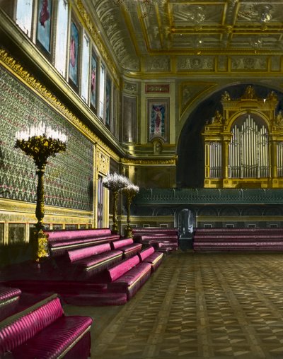 Der Ballsaal, Buckingham Palace, London, späte 19. oder frühe 20. Jahrhundert von Unbekannt