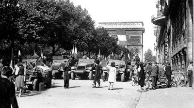 Die Befreiung von Paris, August 1944 von Unbekannt