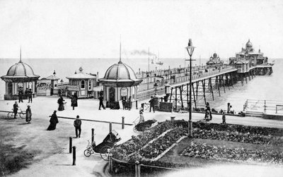 Der Pier in Eastbourne, East Sussex, ca. 1900er-1920er Jahre von Unbekannt